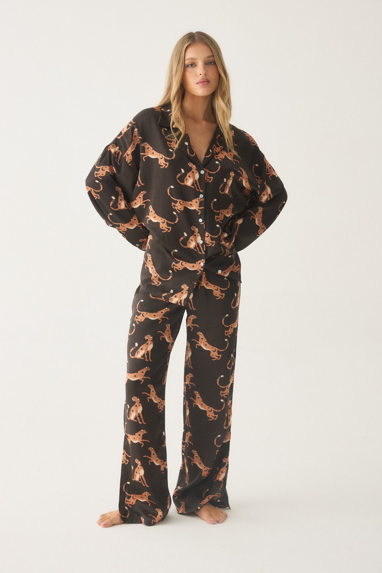 PIJAMA LIBRA ARA BLACK LARGO