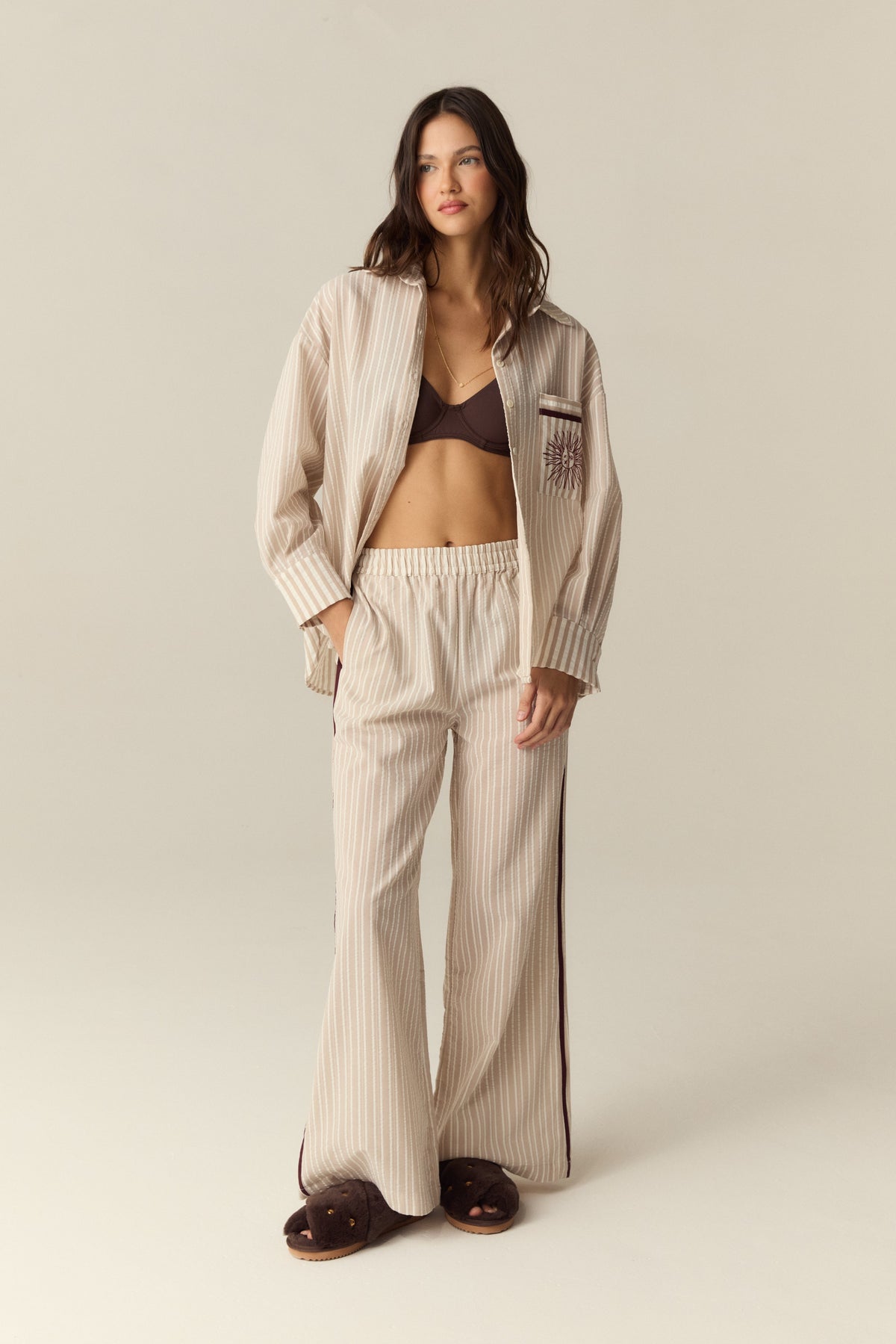 PANTALON AMBAR TOSTADO