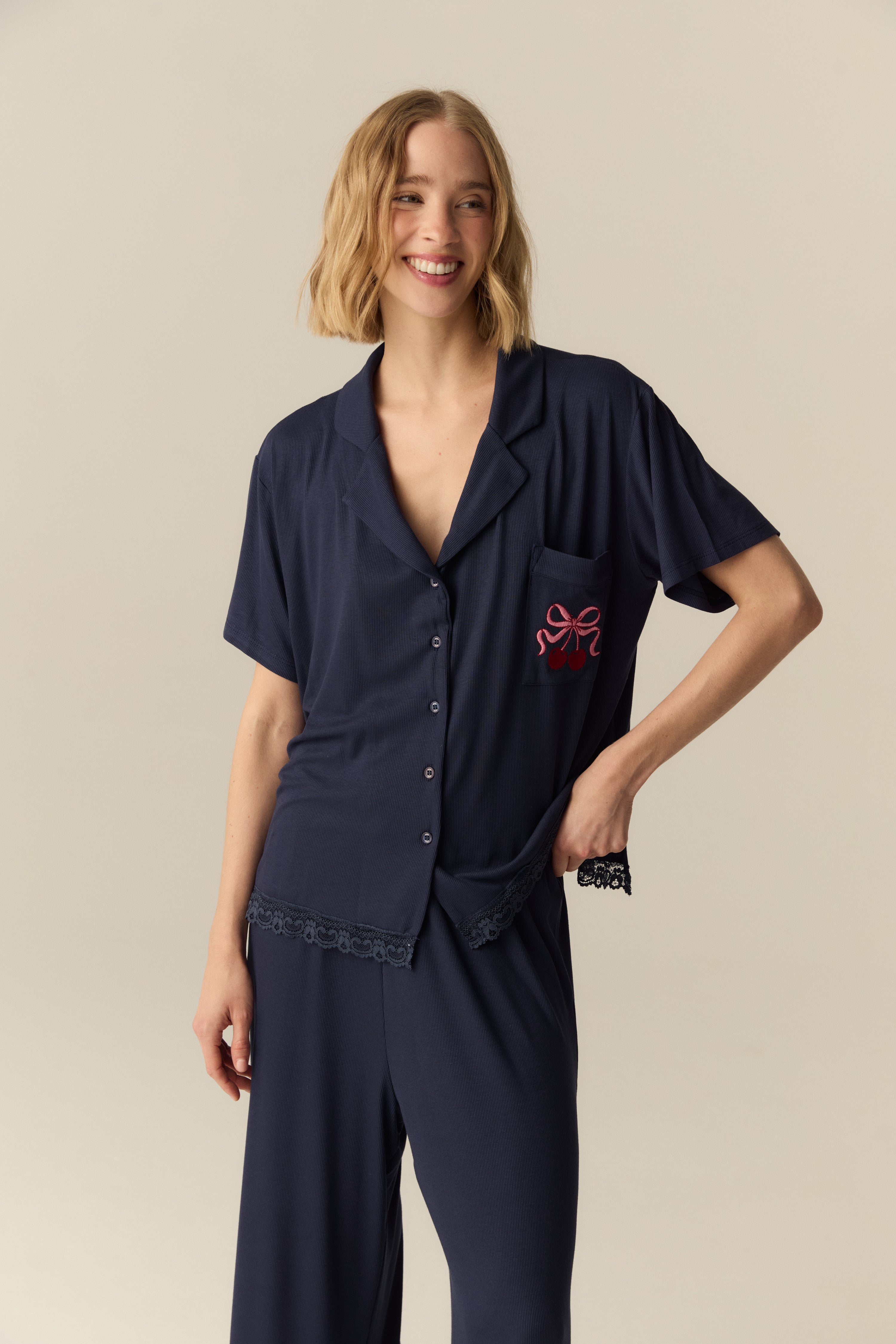 PIJAMA BUNDA AZUL