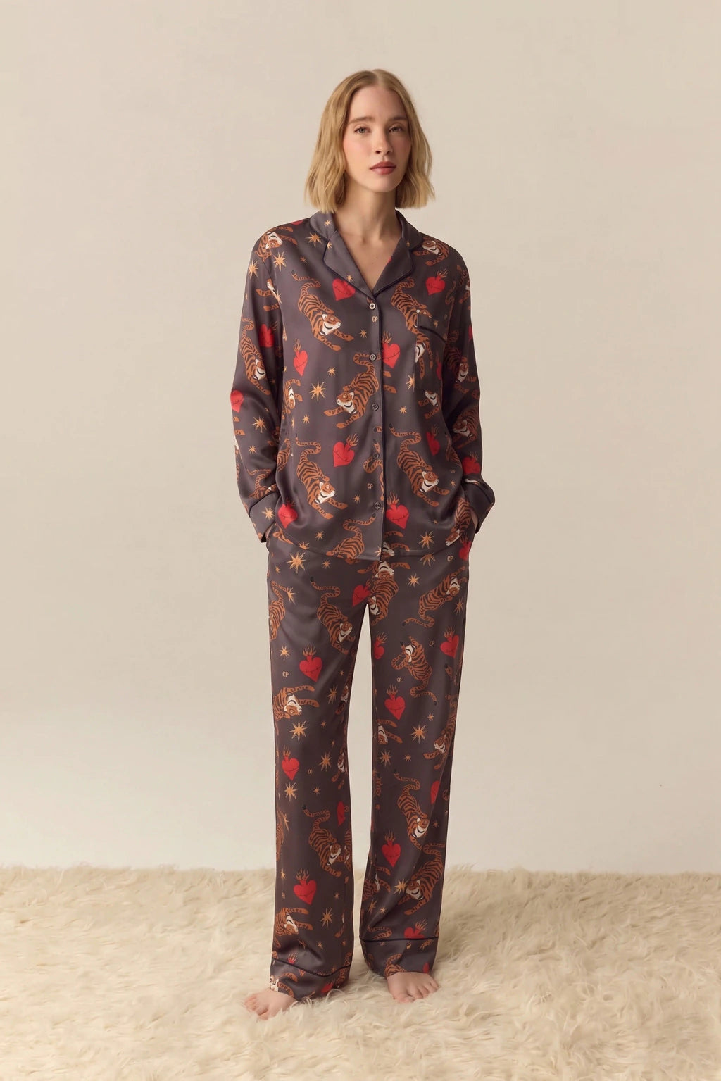 PIJAMA DAFNE LARGO VEGA DARK