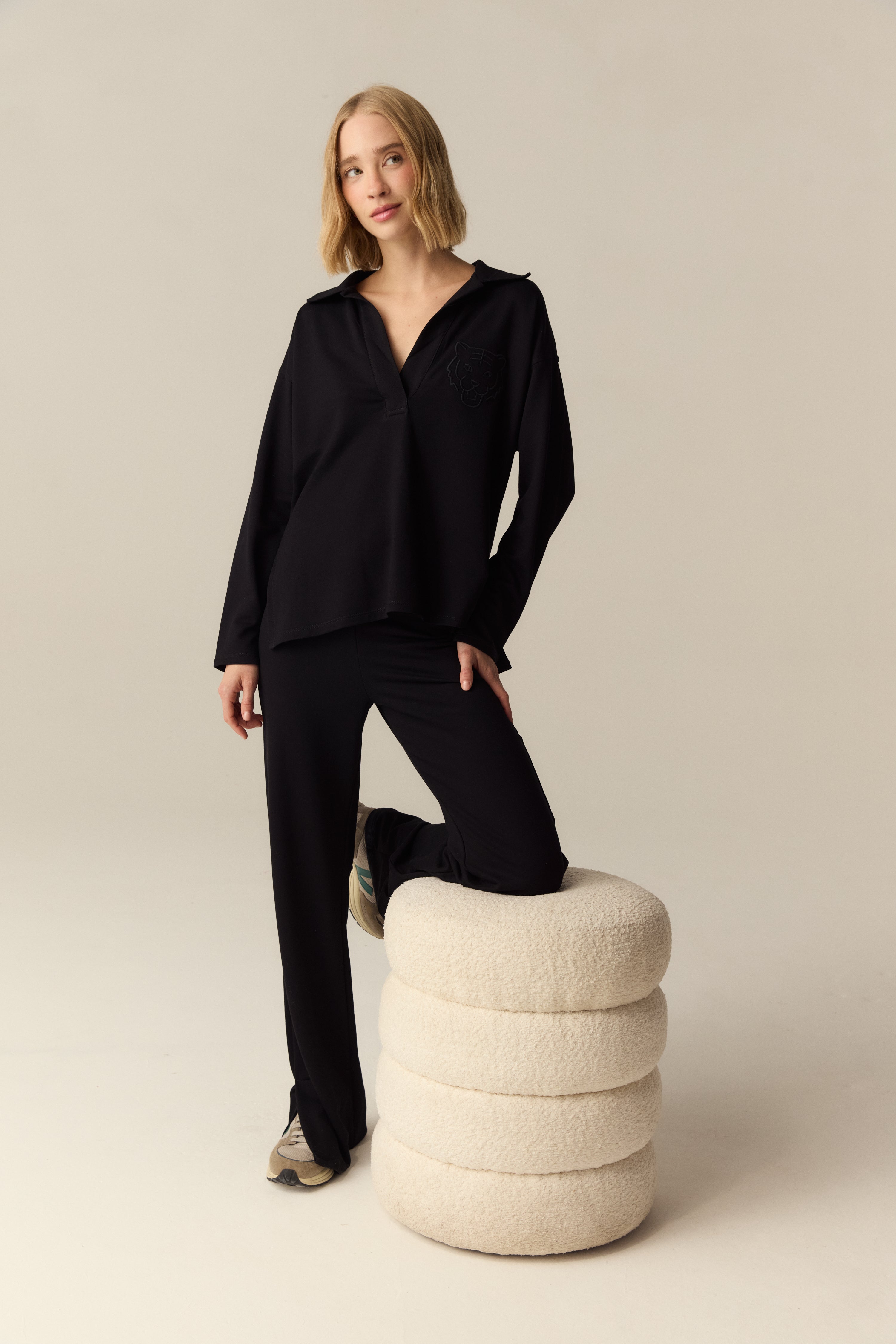 PANTALON ALKES NEGRO