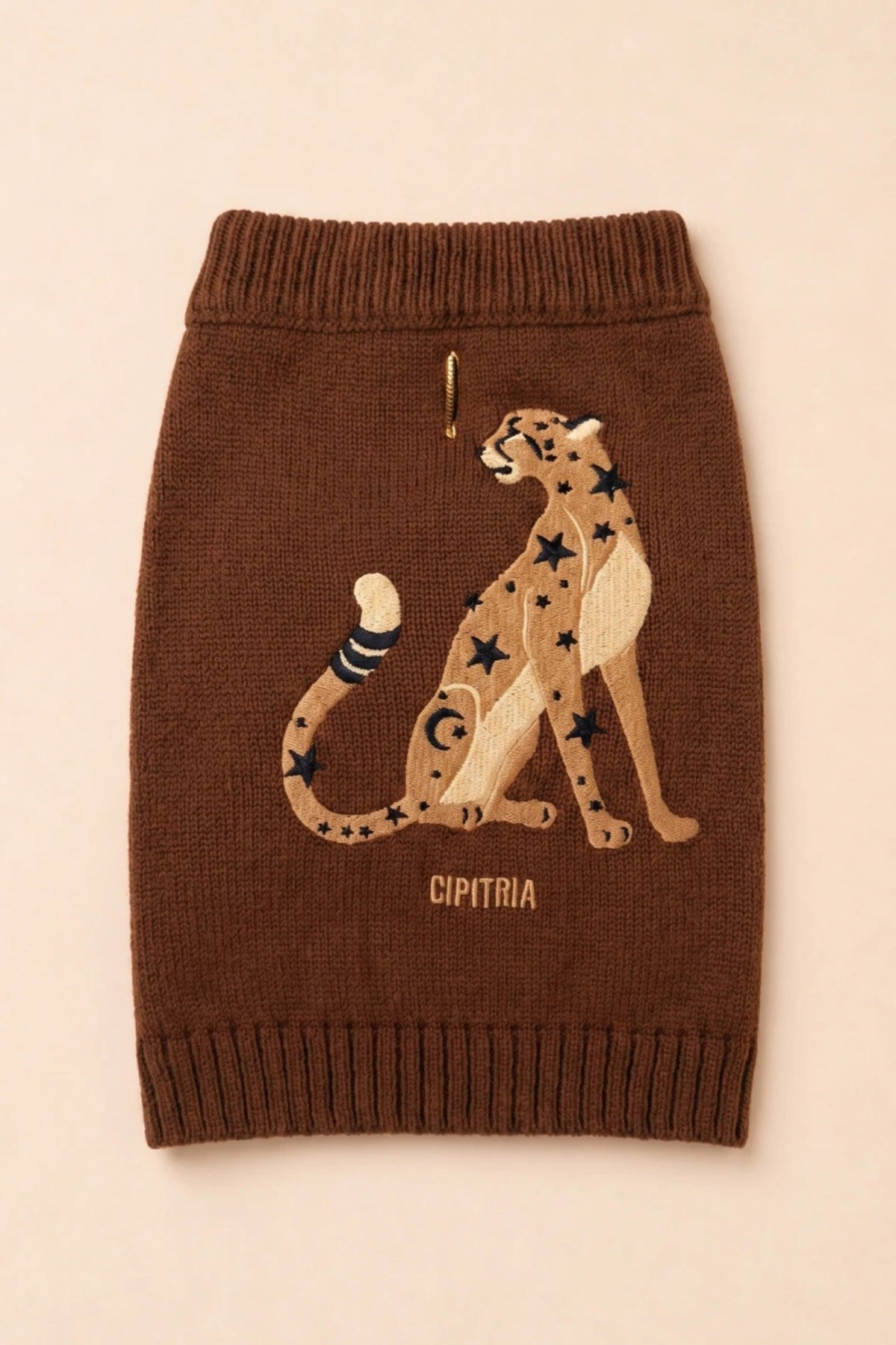 SWEATER LIBRA MARRON