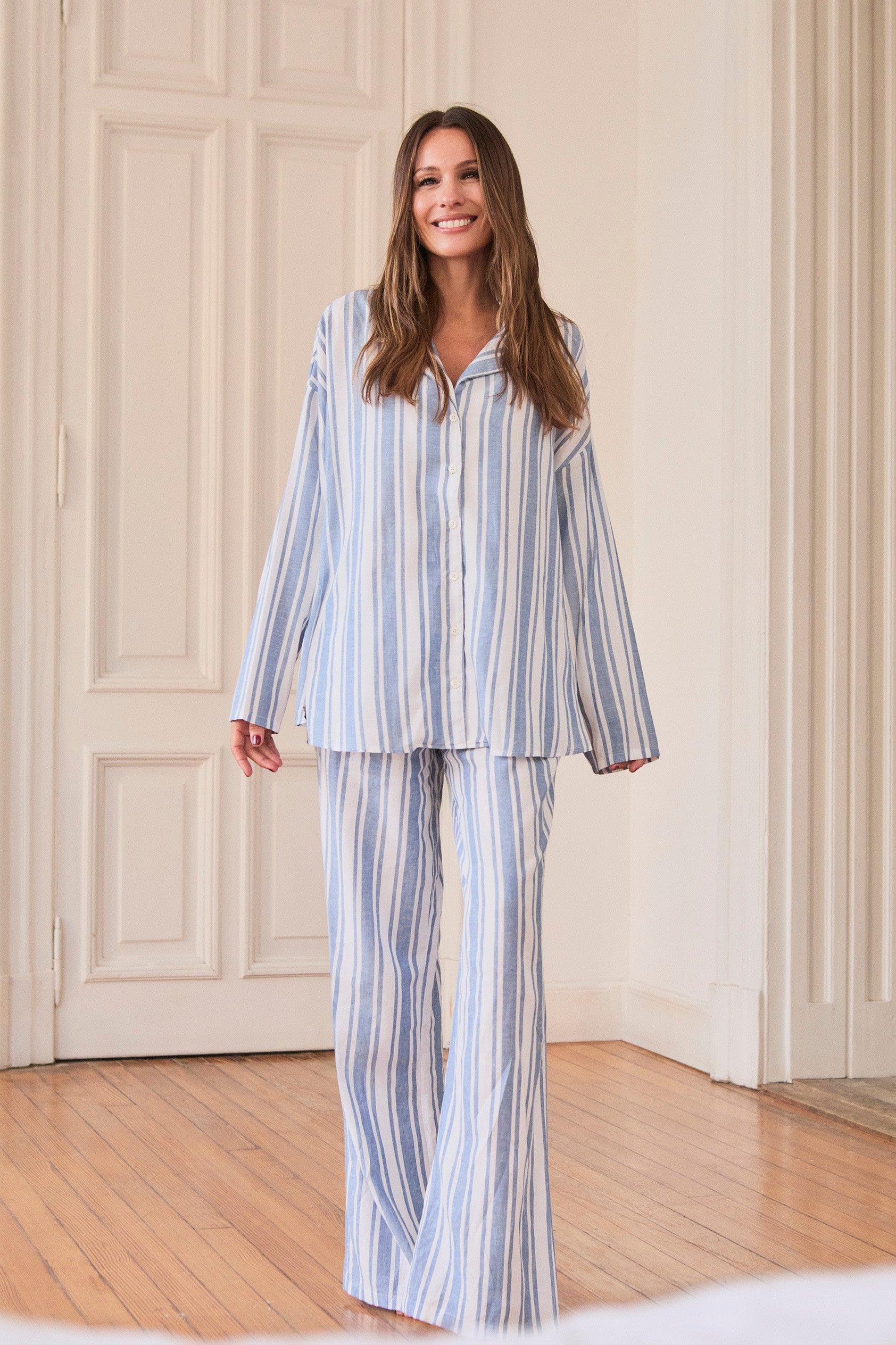 PIJAMA LUNA AZUL