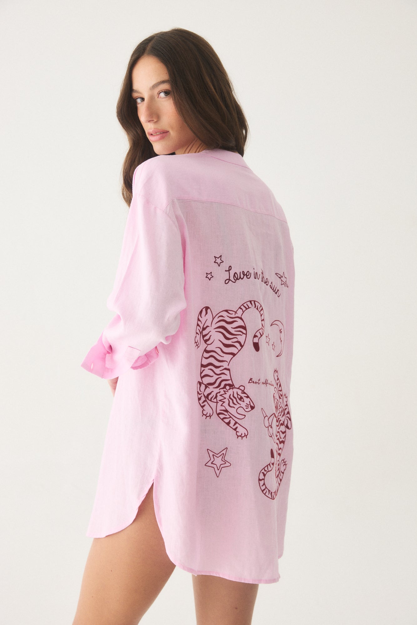 CAMISA ZOE ROSA