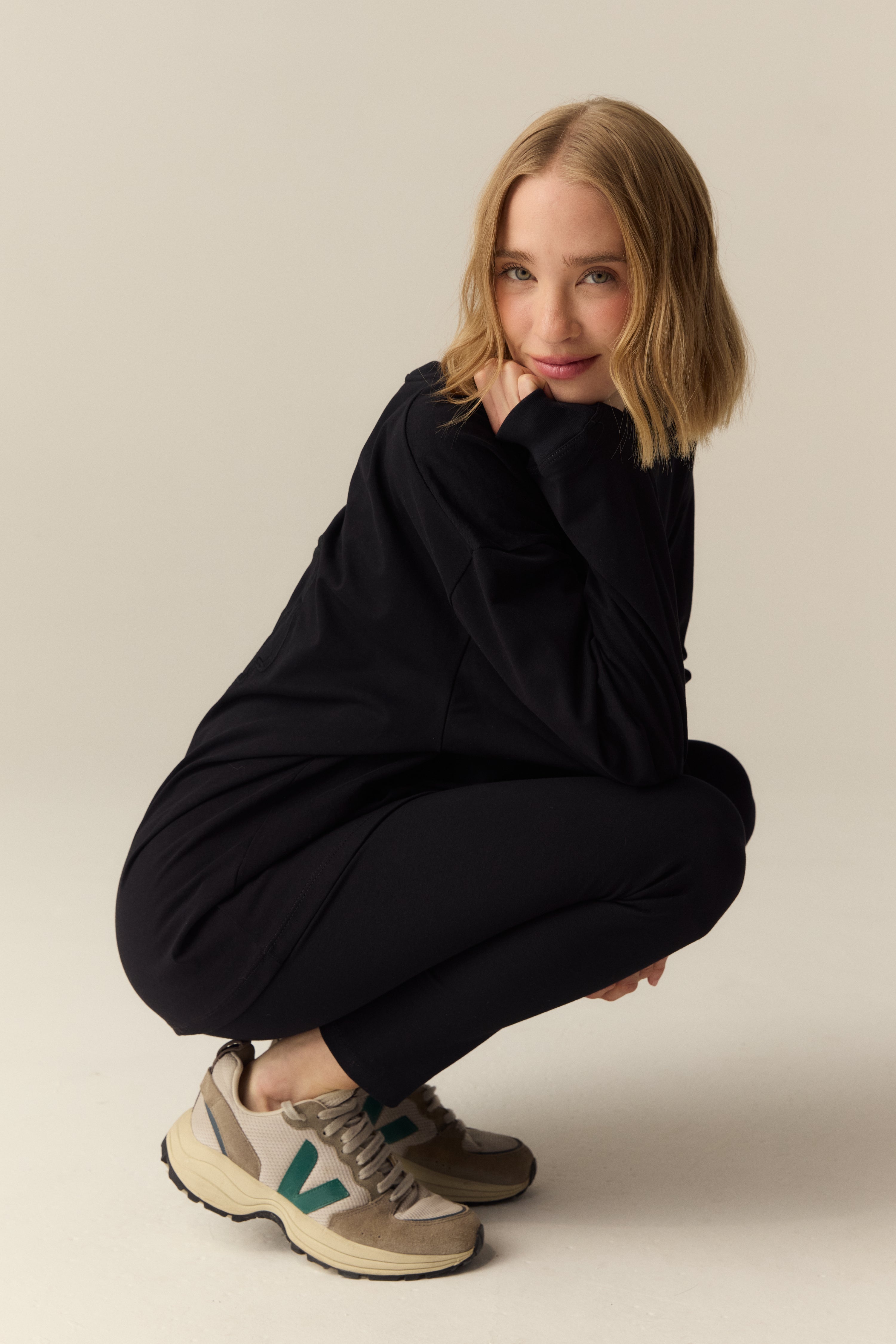CALZA GEMINI NEGRO