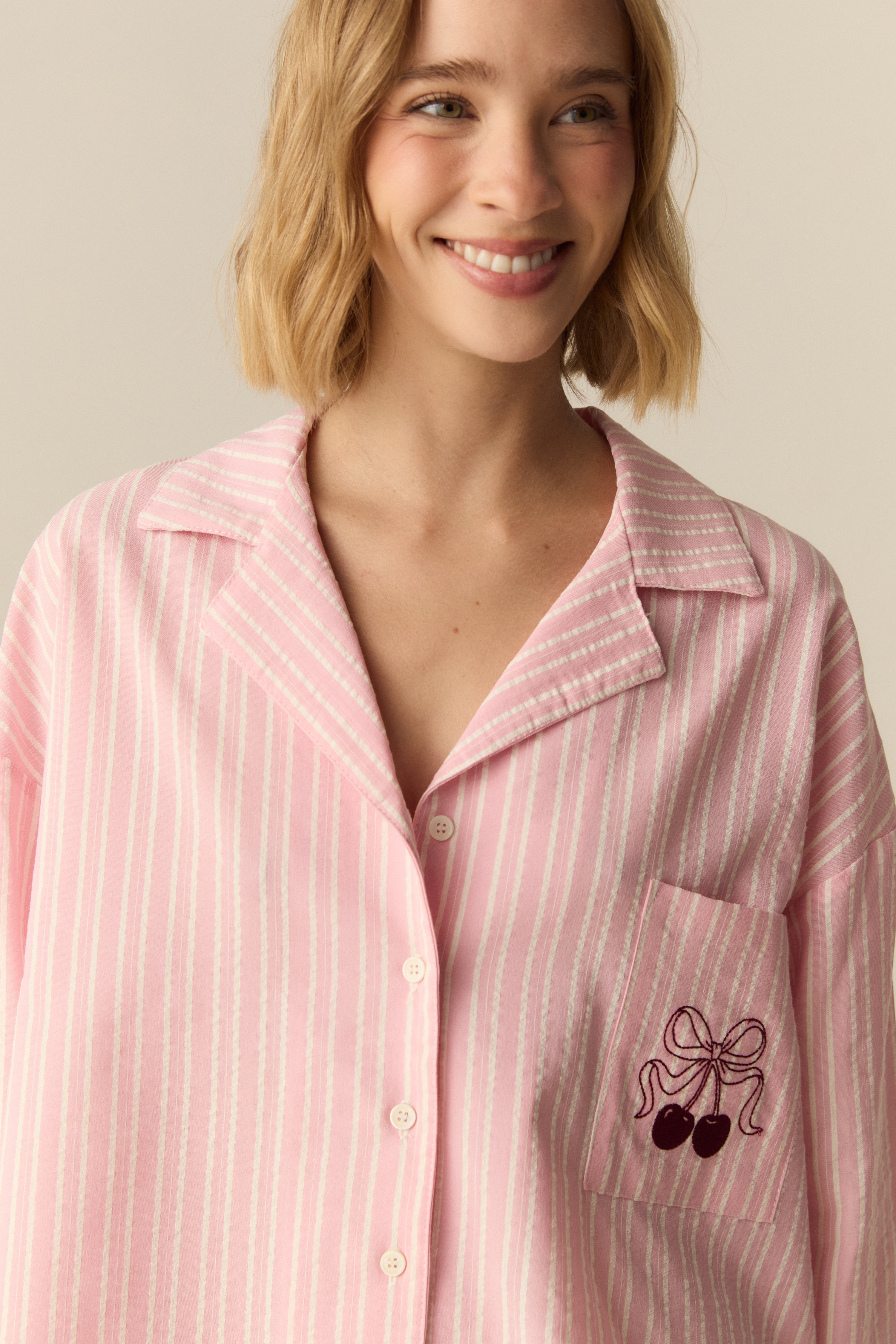 PIJAMA CORAL ROSA