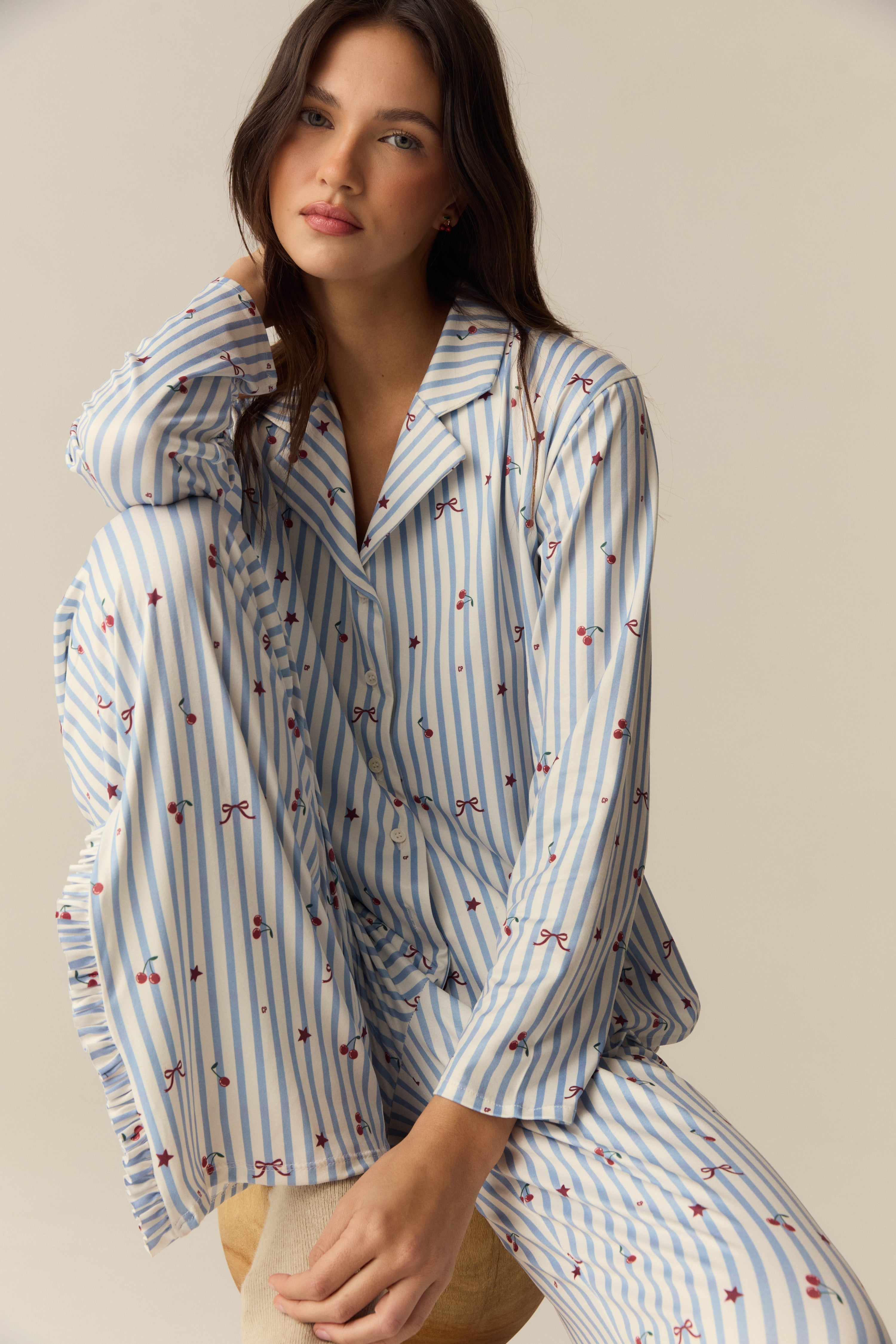 PIJAMA ALHENA CHEERY BLUE