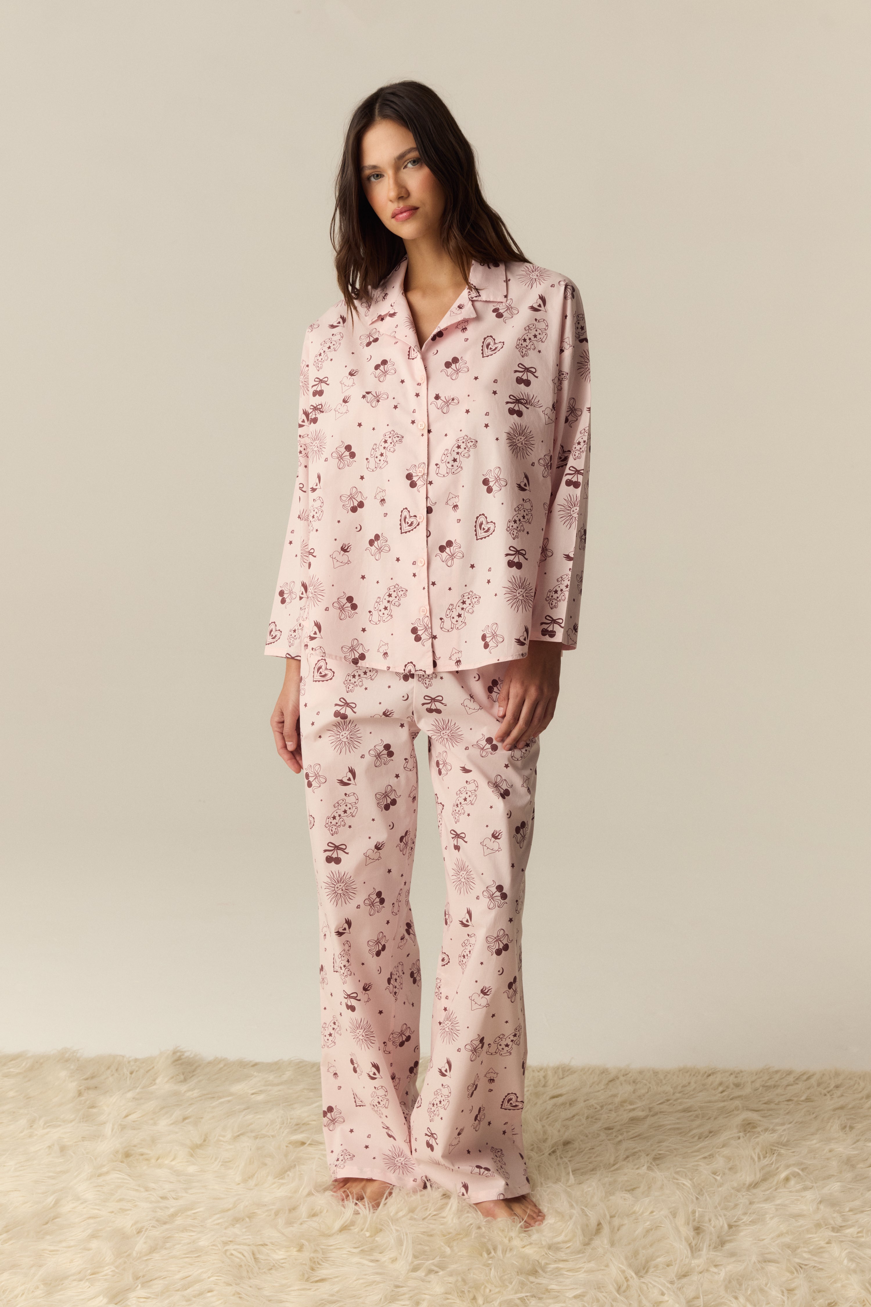 PIJAMA ELECTRA ROSA