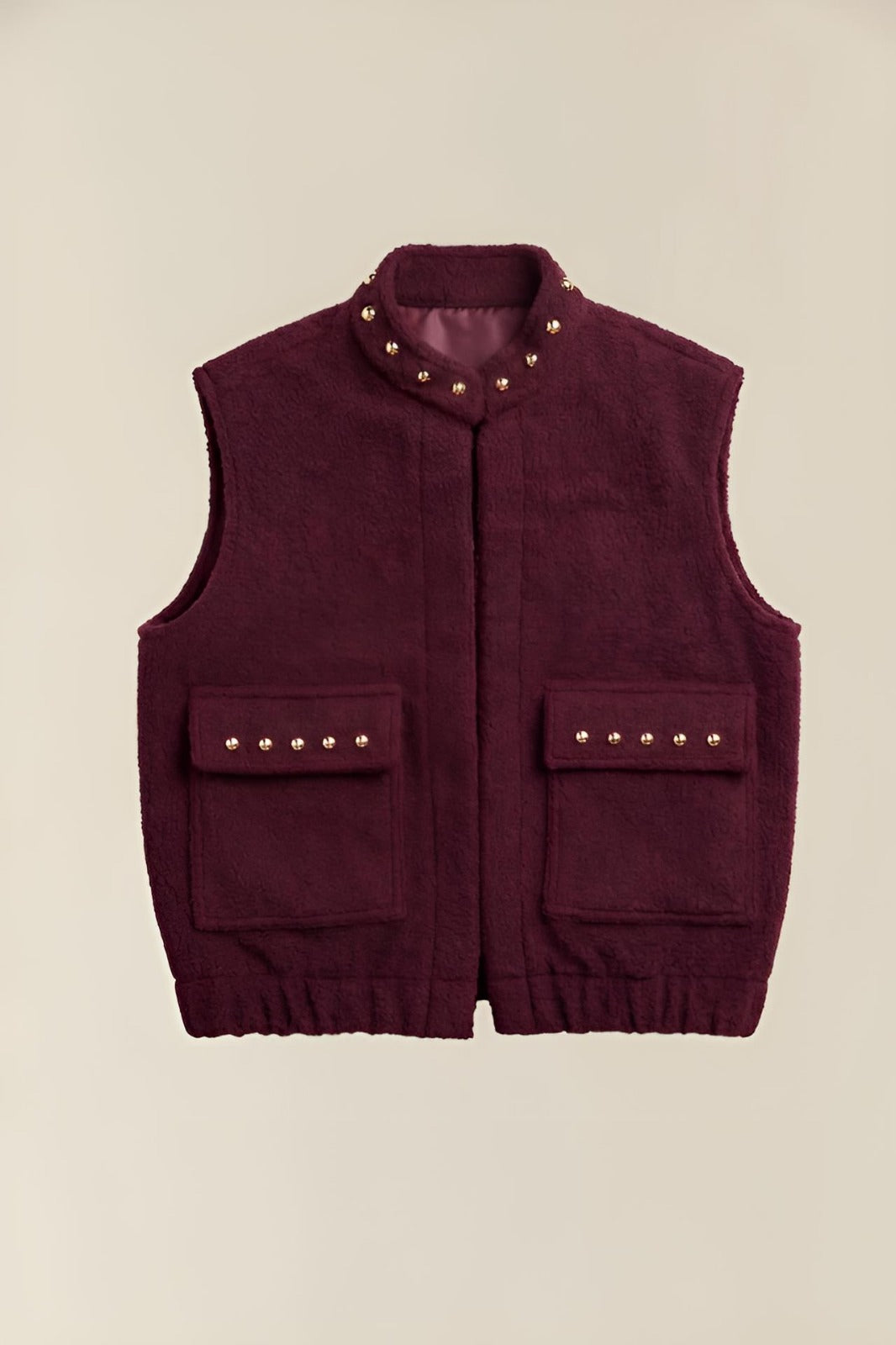 CHALECO TEVEL BORDO