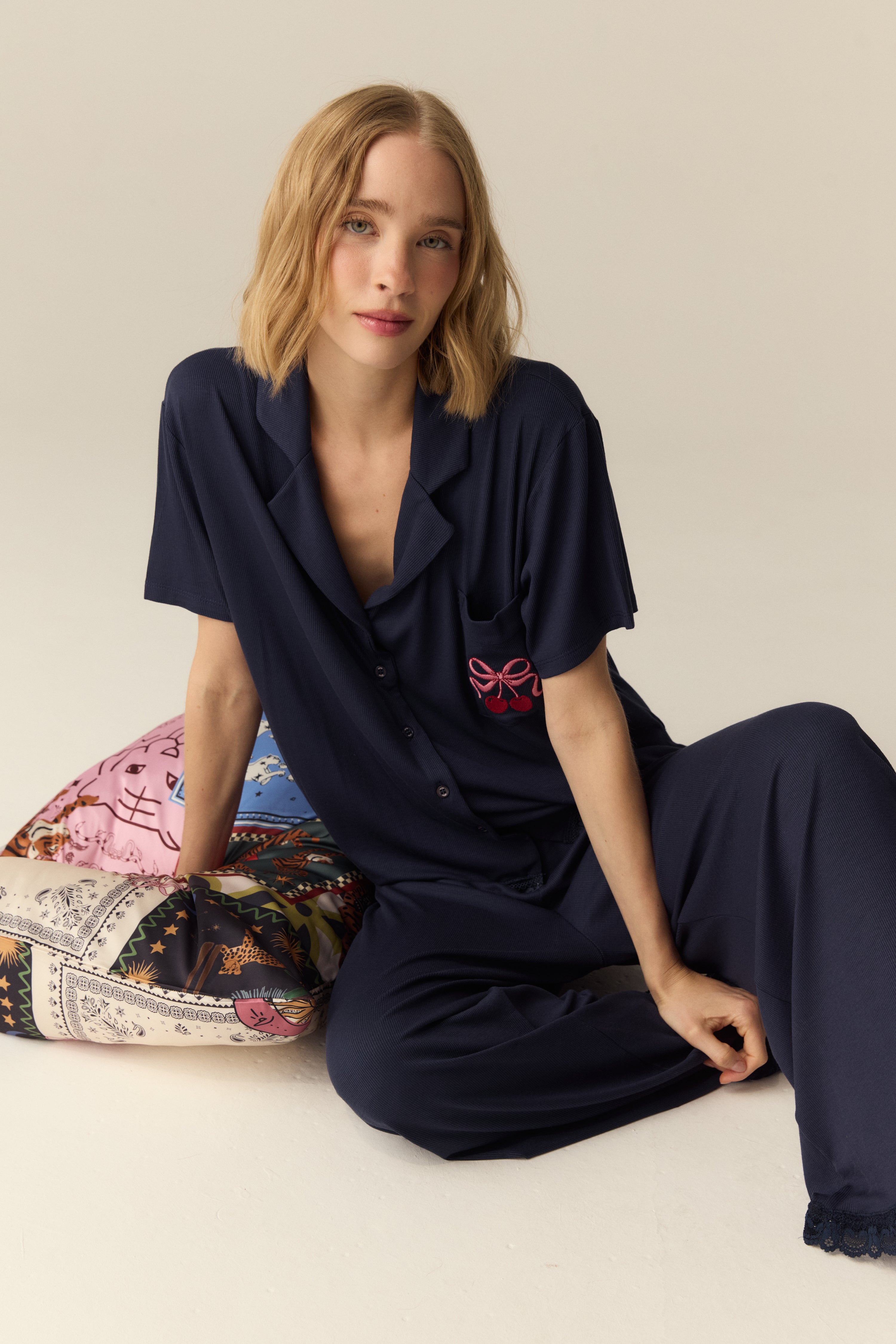 PIJAMA BUNDA AZUL