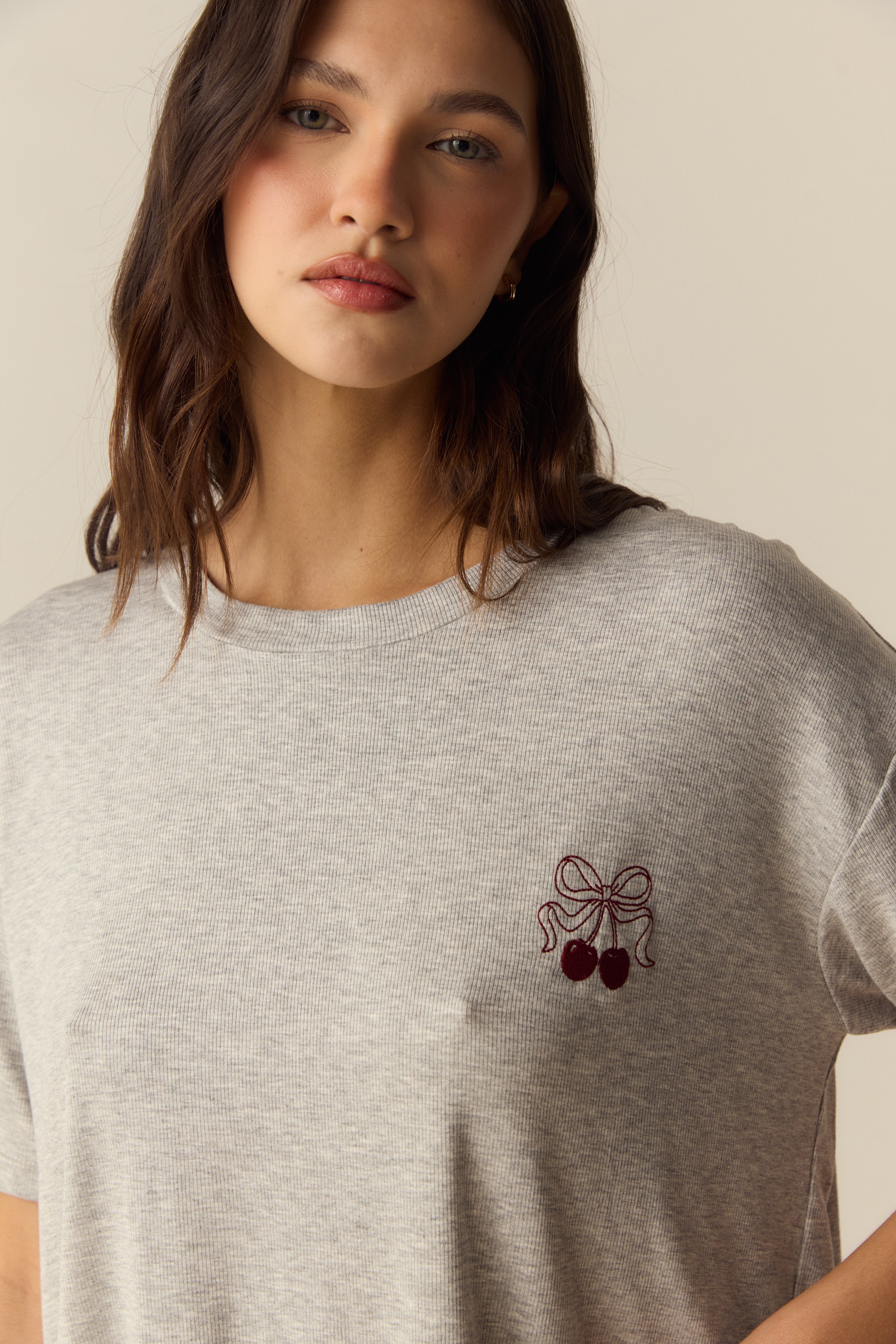 PIJAMA PURA GRIS