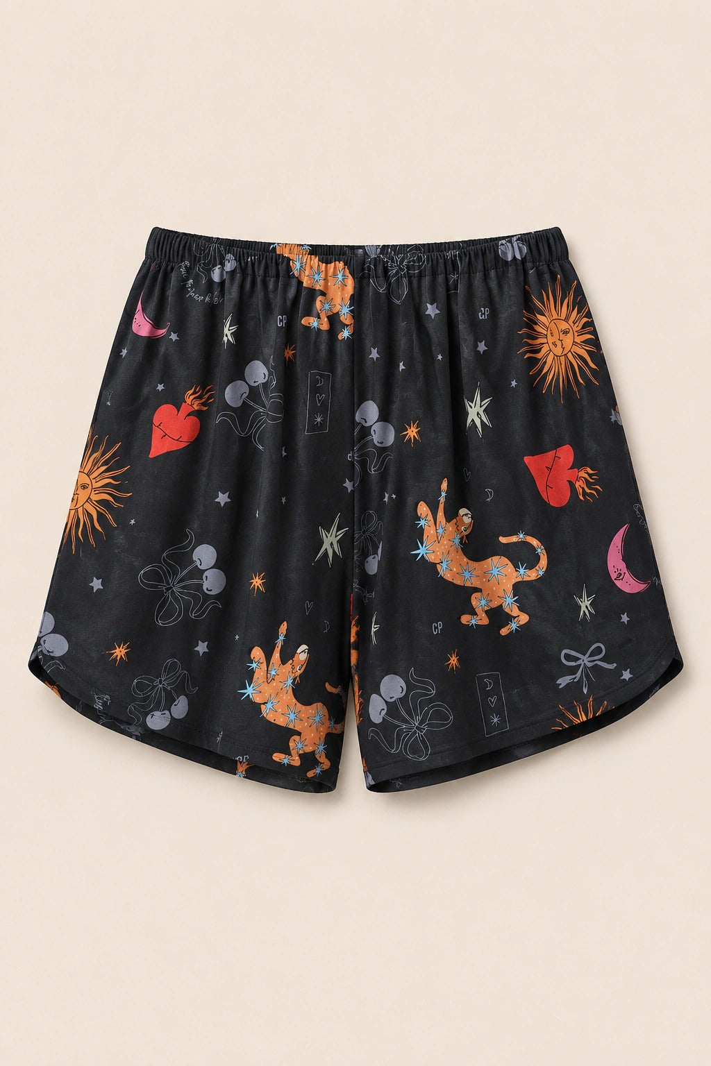 PIJAMA GRUS COSMOS BLACK CORTO