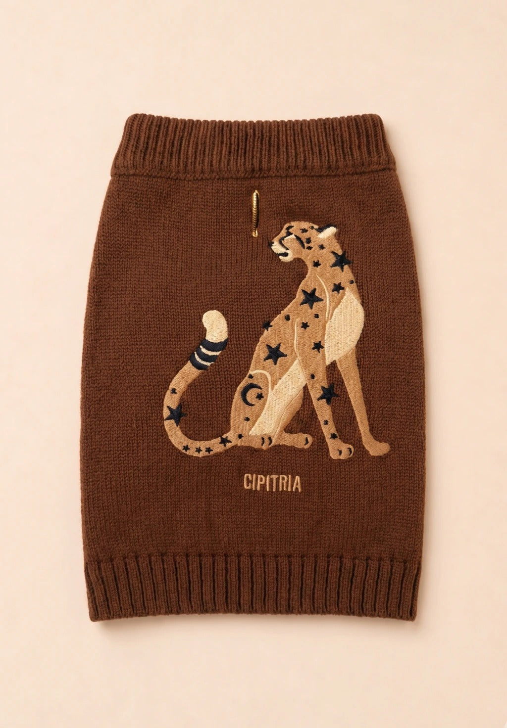 SWEATER LIBRA MARRON