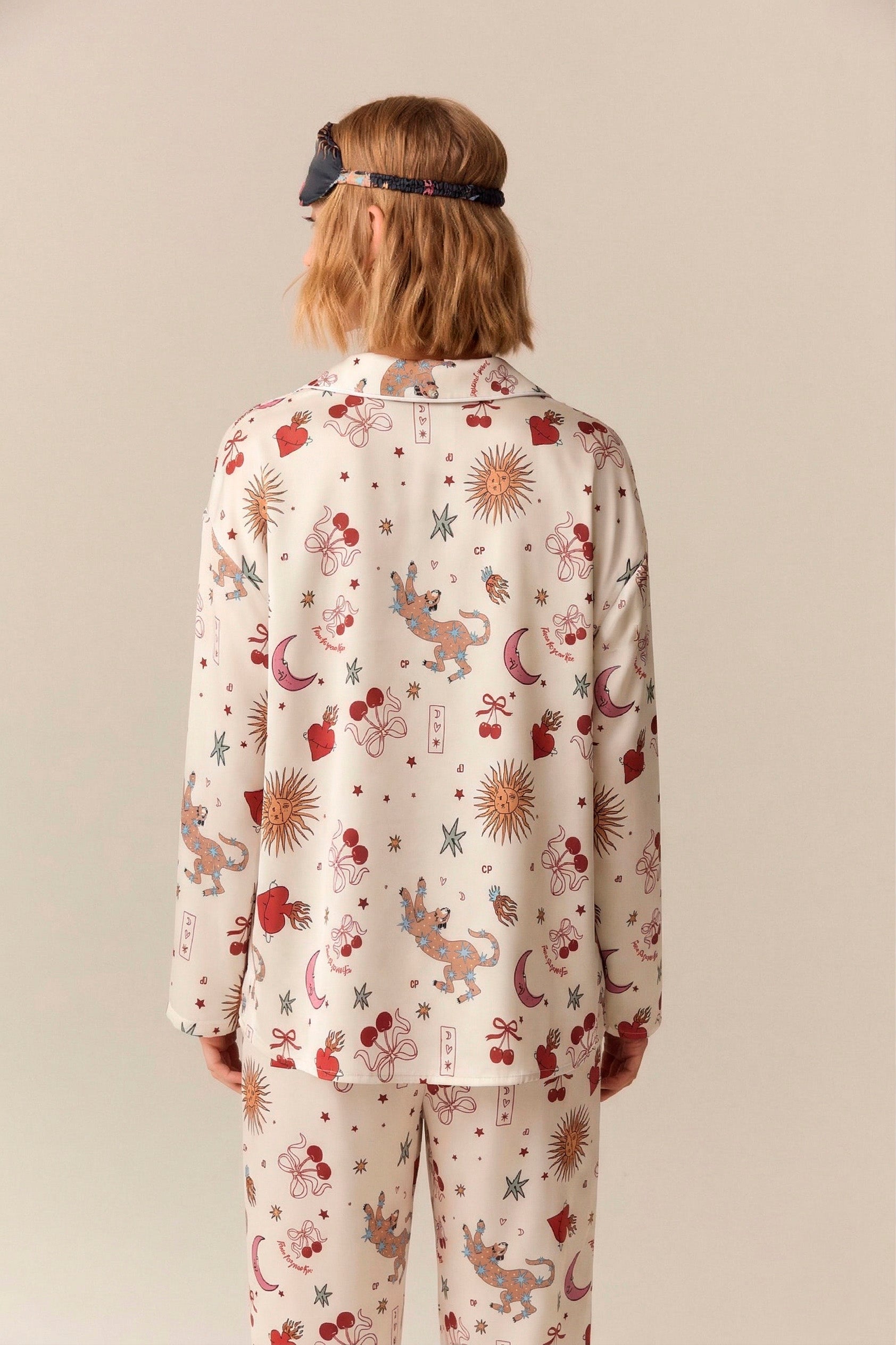 PIJAMA ALUDRA COSMOS WHITE